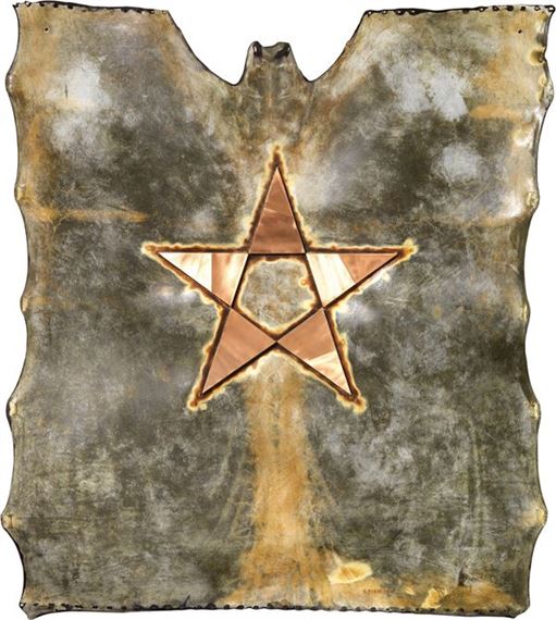 Stella calda su pergamena, 2009 by Gilberto Zorio, 2009