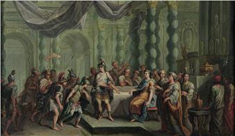 Francesco Deliani (attivo nel XIX secolo) Scene della vita di Enea - Francesco Deliani