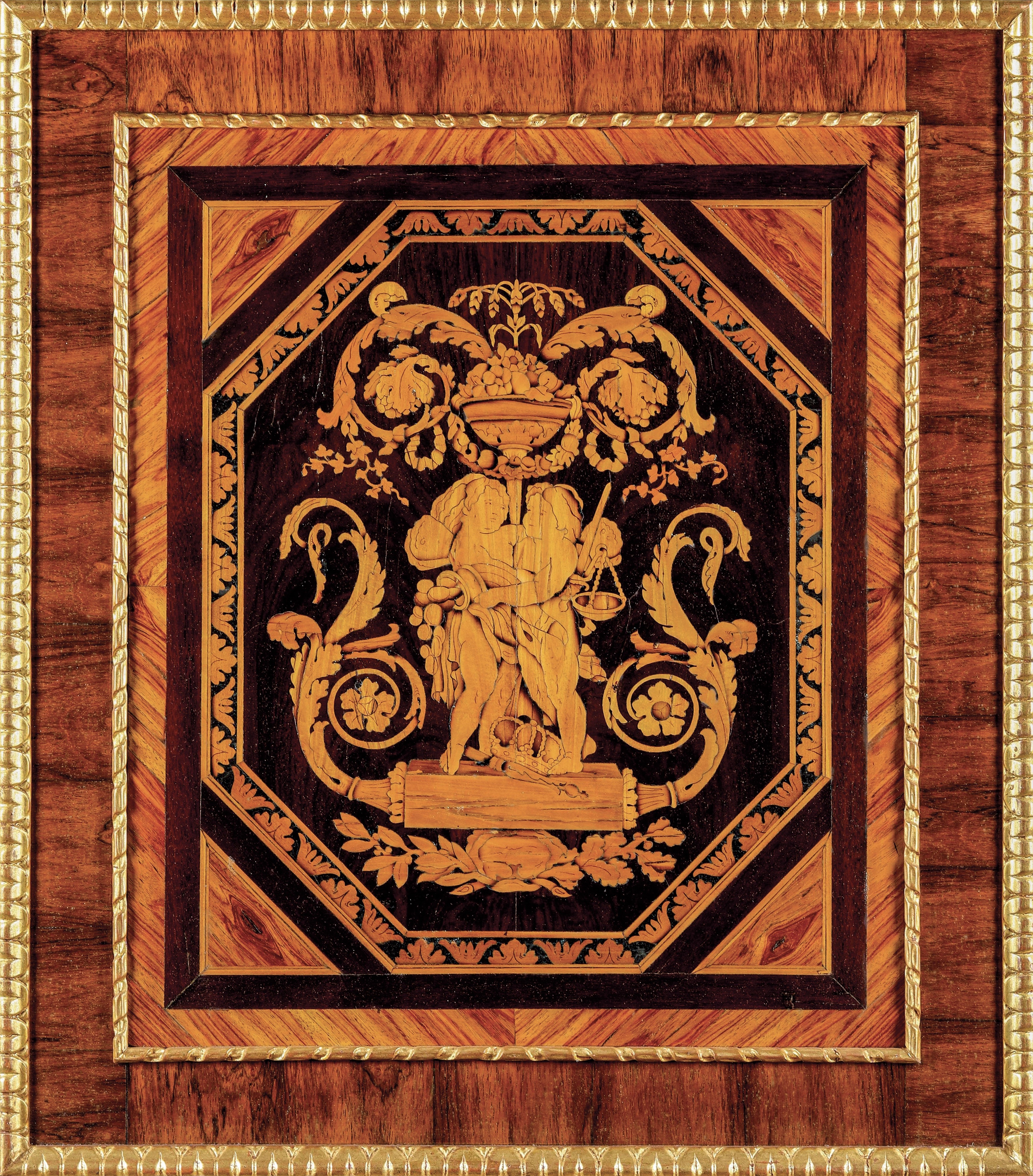 Artwork by Giuseppe Maggiolini, Tableaux a tarsia. Bottega di Giuseppe Maggiolini, fine XVIII secolo, Made of poster