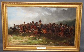 14th The King's Hussars - Major T.s. Seccombe