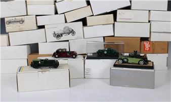 A collection of boxed Bentley and Rolls-Royce cars - Eddie Hall