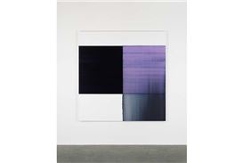 Callum Innes' first solo exhibition with Berggruen Gallery opens in San Francisco