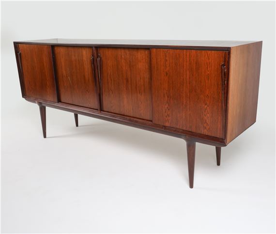 OMANN JUN STYLE DANISH ROSEWOOD SIDEBOARD by Omann Jun, circa 1970