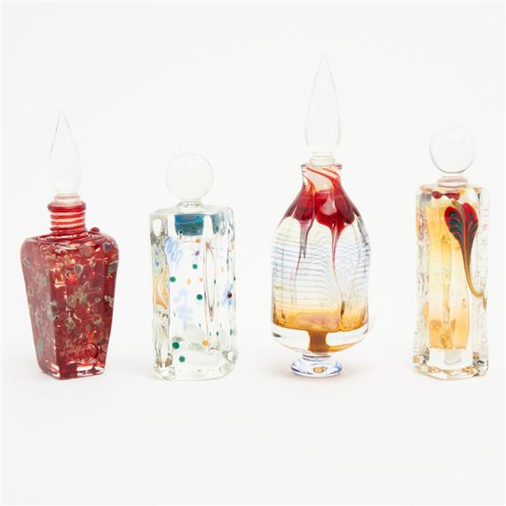 Richard Clements | An art glass perfume bottle | MutualArt