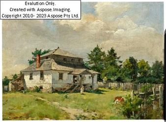 Polish Country Life with a Rustic Cottage - Kazimierz Alchimowicz