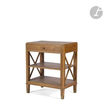 Cherry-veneered sideboard. - Jacques Adnet