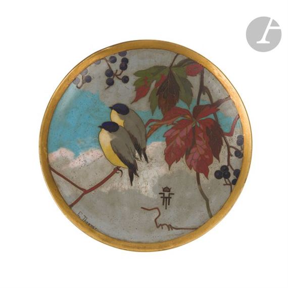 Chickadees by André-Fernand Thesmar