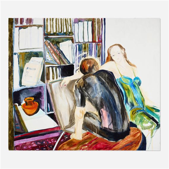 I proffessorns bibliotek - Emma Haggas (b.1963)