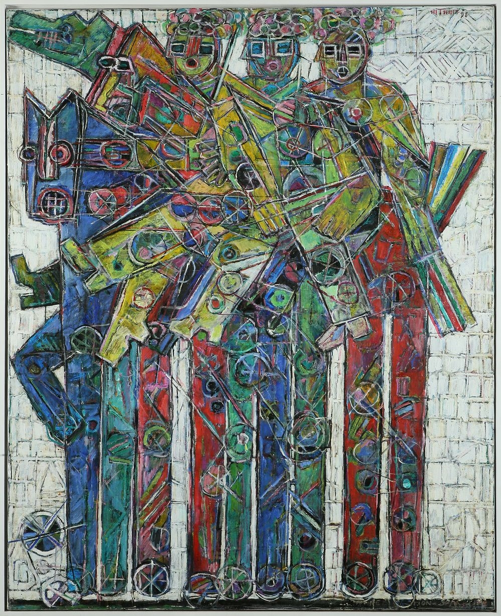 Moshe Tamir | Cavalry (1986) | MutualArt