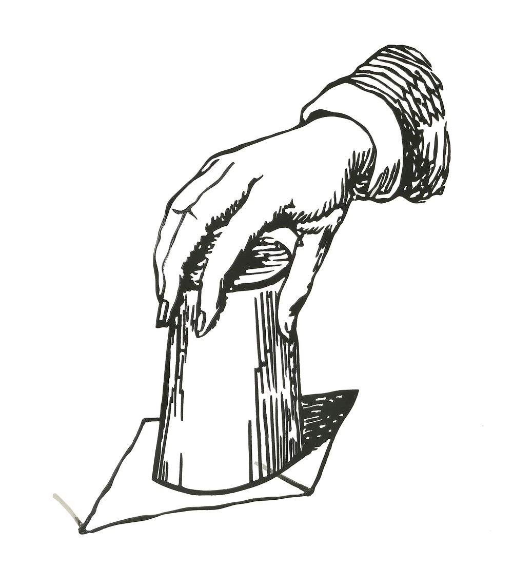 Artwork by Zadok Ben-David, Untitled