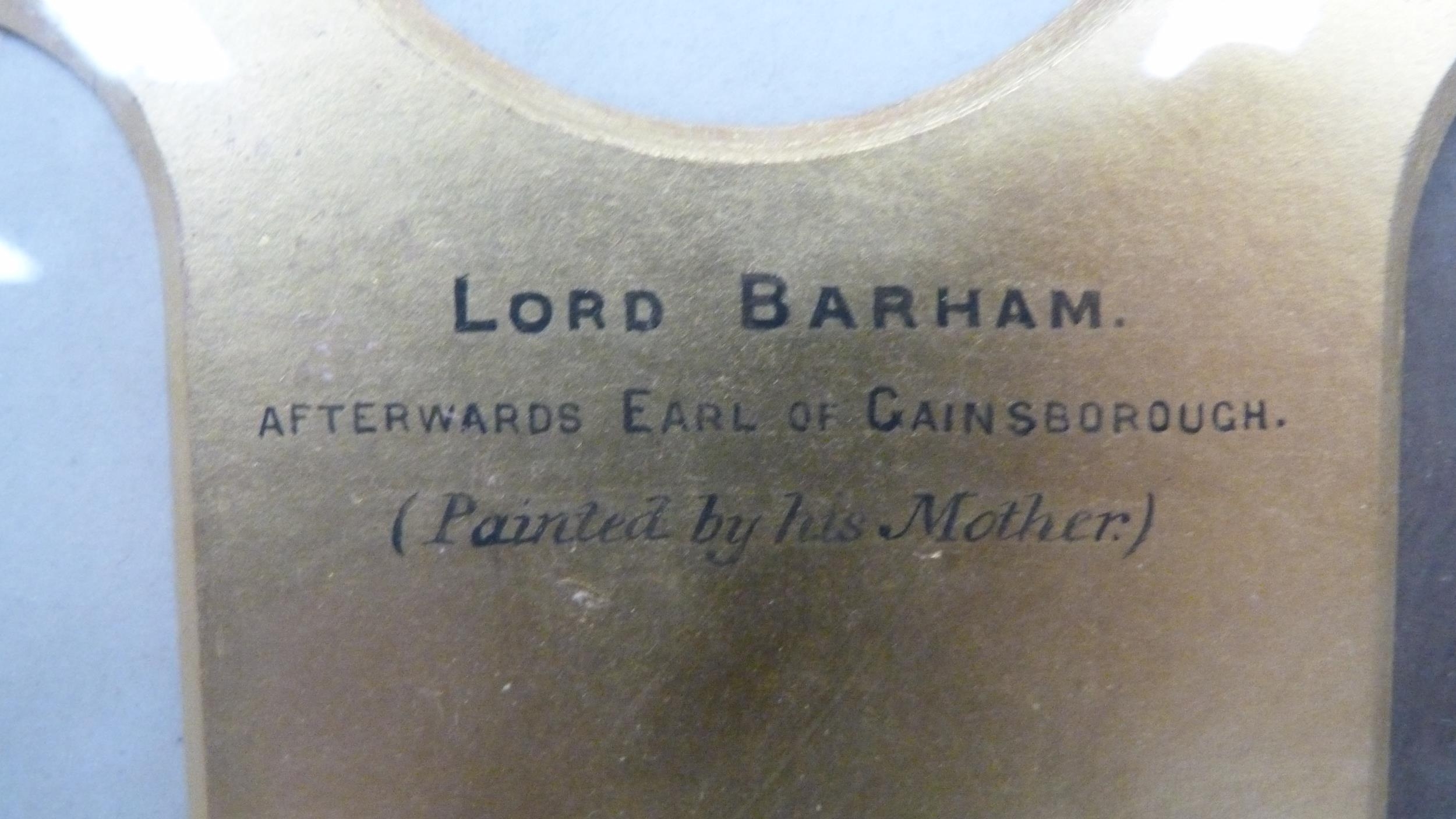 Lady Barham | Collage of four portraits comprising Lord Barham | MutualArt