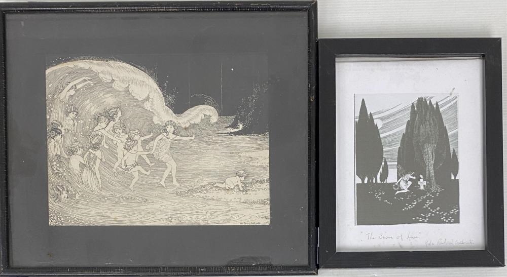 Ida Rentoul Outhwaite | The Wave Fairies & Grove of Love | MutualArt