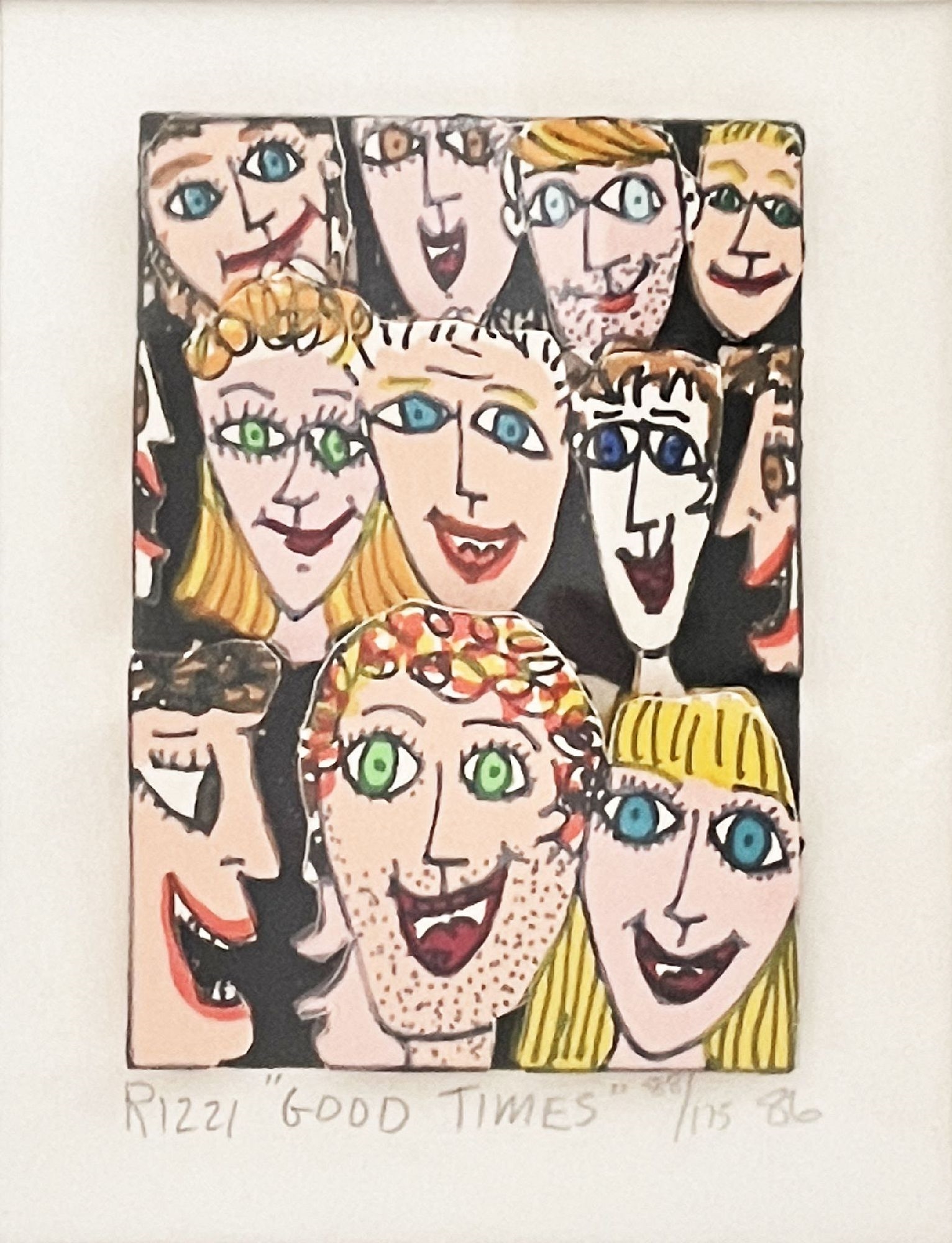 James Rizzi | James Rizzi - Good times (1986) | MutualArt