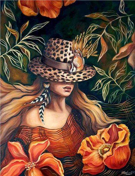 Mystical Wanderer by Oksana Malanij, 2024