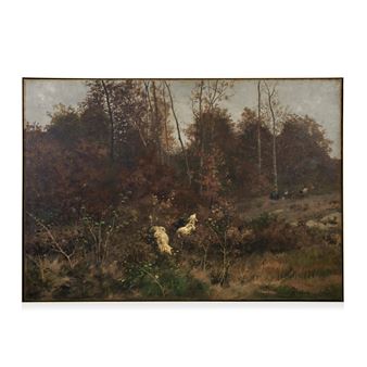 Landscape with herds - Gaetano Perratone Armandi