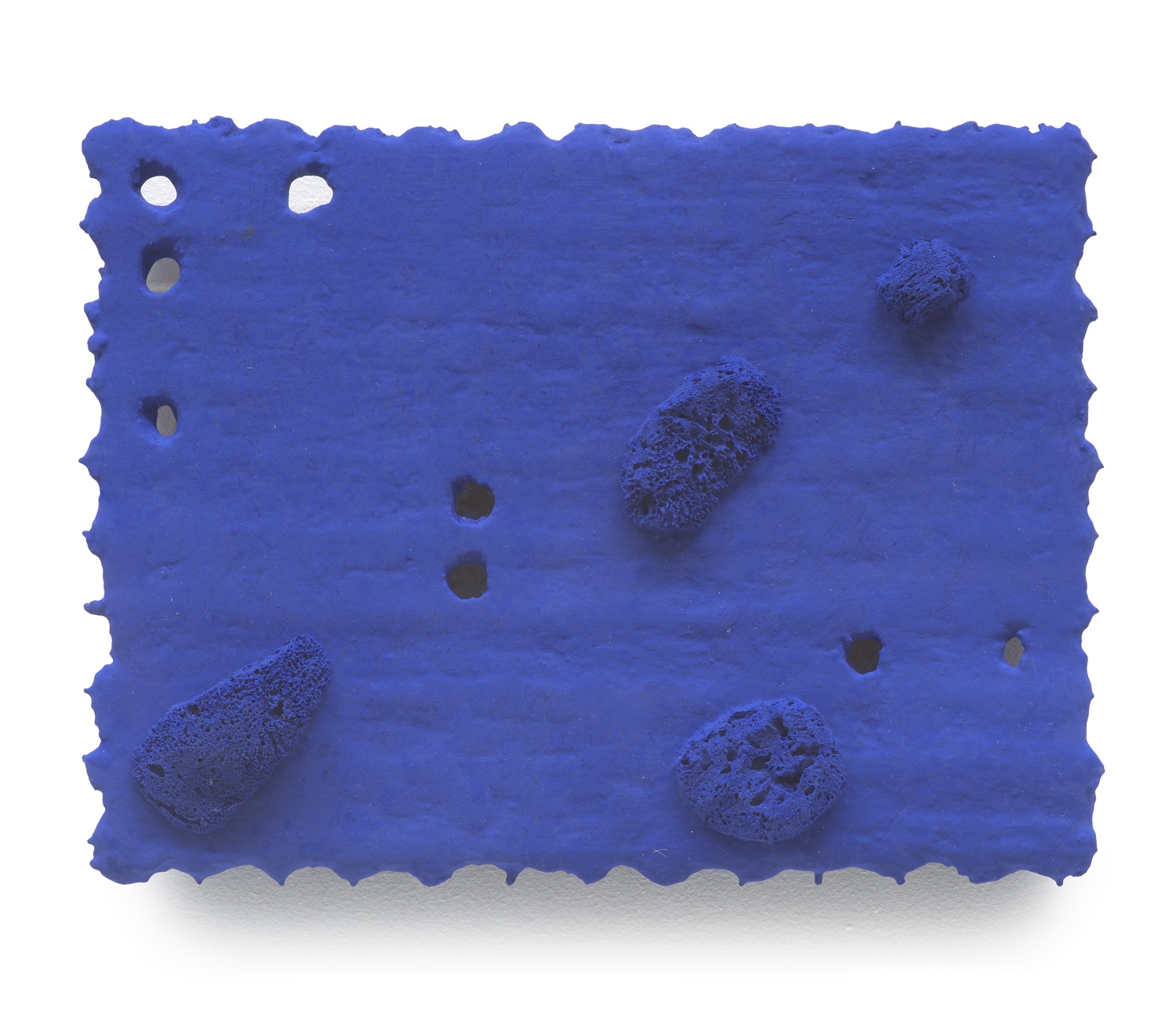 Artwork by Werner Ruhnau, Klimatisierung des Raumes/Hommage à Yves Klein