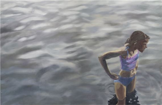 Große Schwimmerin by Bettina Semmer, 2004