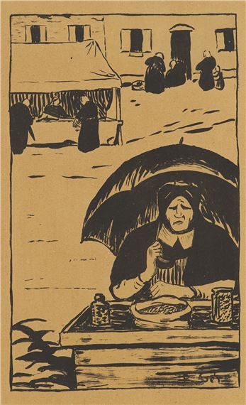 La Marchande ambulante by Paul Sérusier, 1894