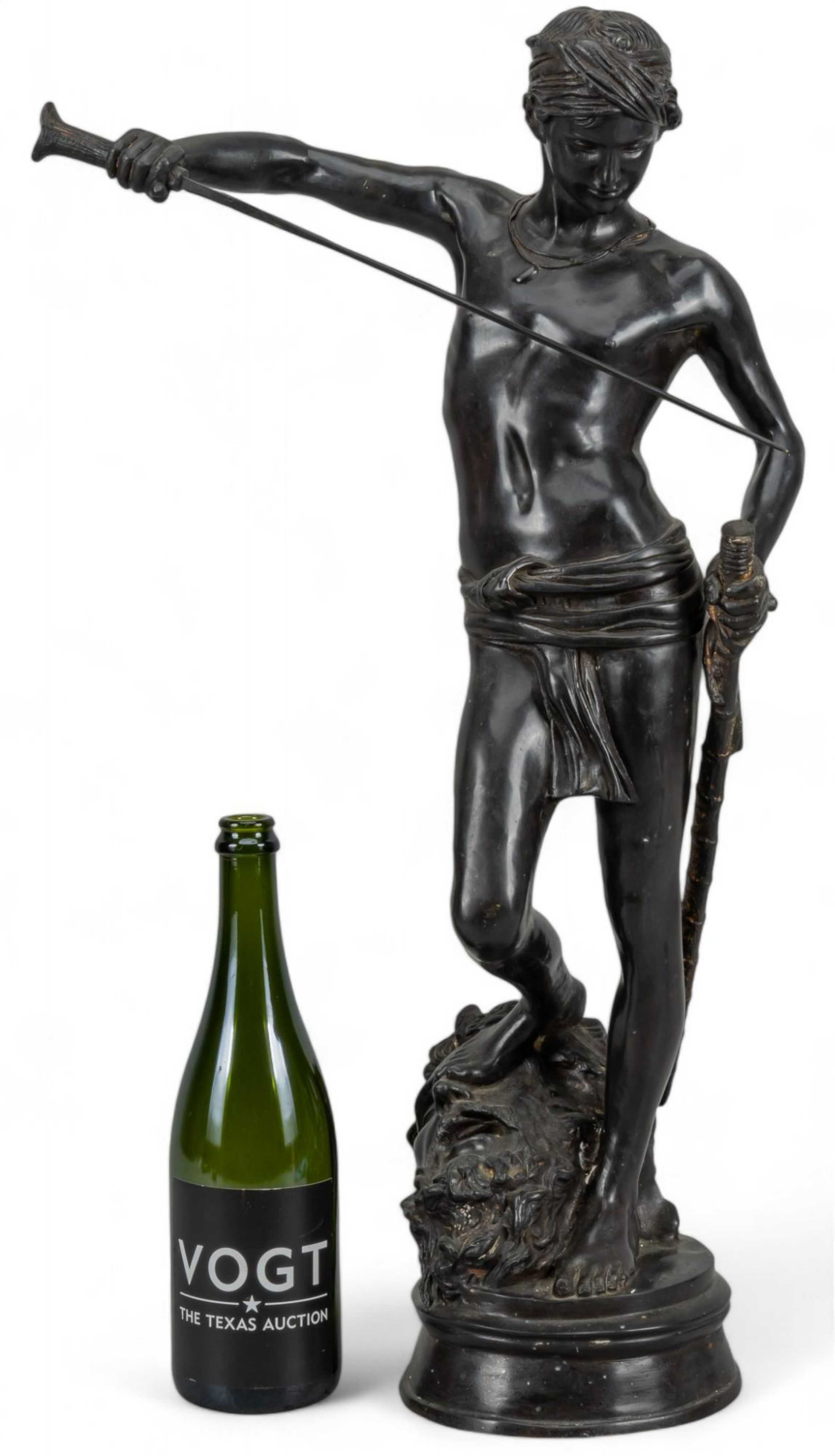 Marius-Jean-Antonin Mercié | David and Goliath | MutualArt