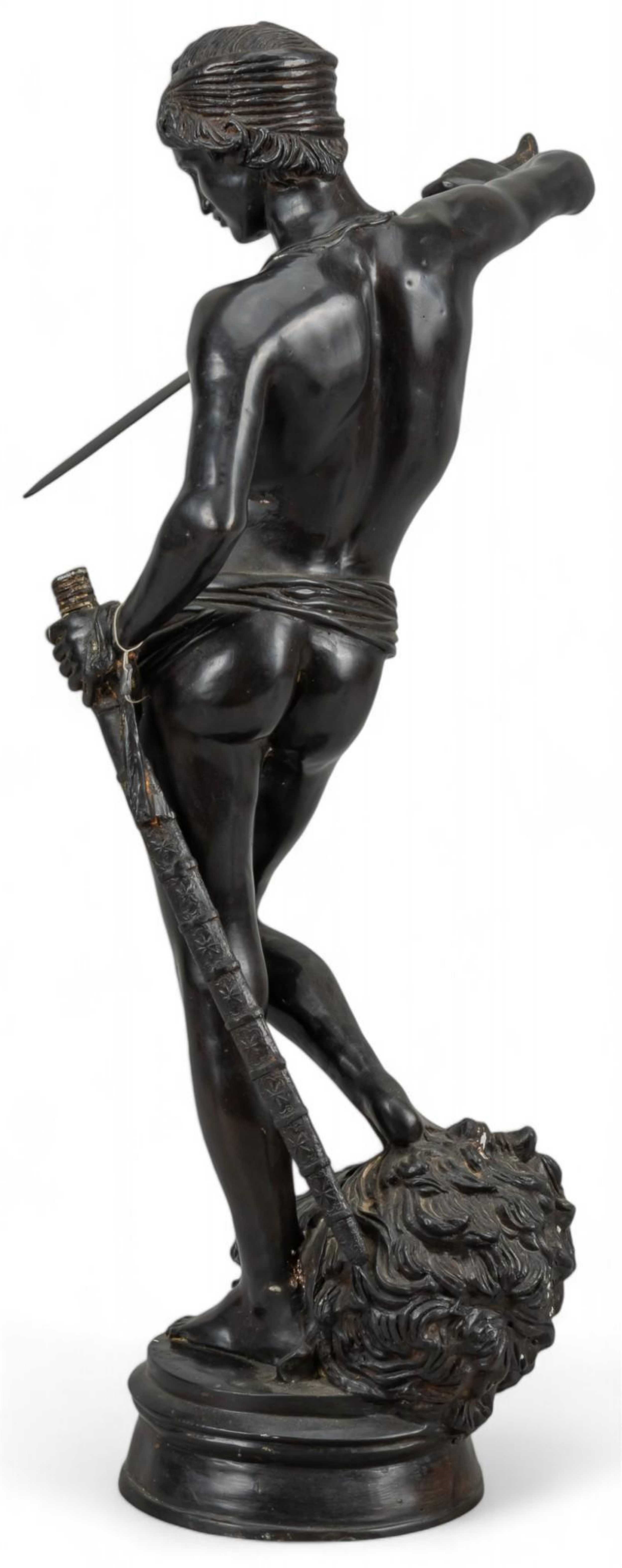 Marius-Jean-Antonin Mercié | David and Goliath | MutualArt