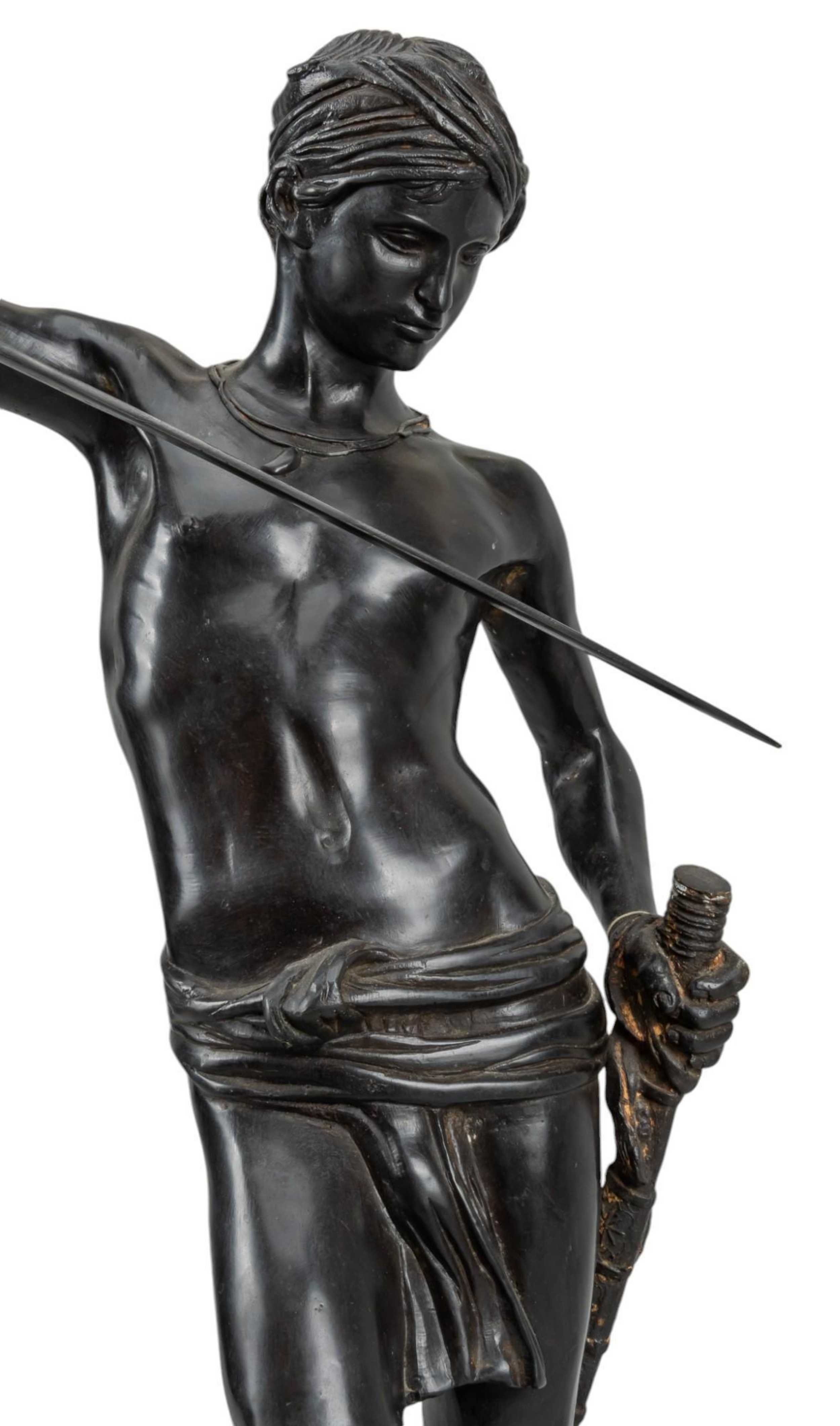 Marius-Jean-Antonin Mercié | David and Goliath | MutualArt