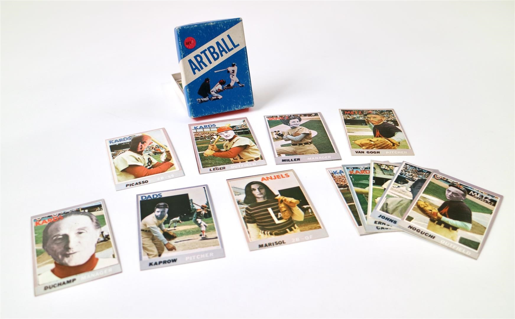Artwork by Don Celender, Artball playing cards, Made of card stock