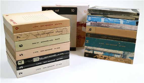 Dieter Roth | Collection of 17 Gesammelte Werke, (1969 - 1975) | MutualArt