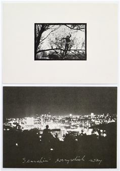 (1) Bas Jan Ader, Broken Fall (organic).2) Bas Jan Ader, In Search of the Miraculous - Bas Jan Ader