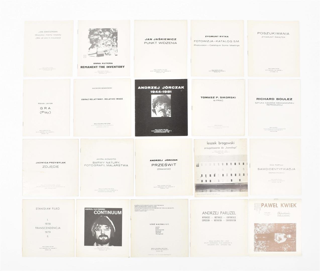 Kazimierz Bendkowski | Mala Galeria, twenty monographic bulletins (1977 ...