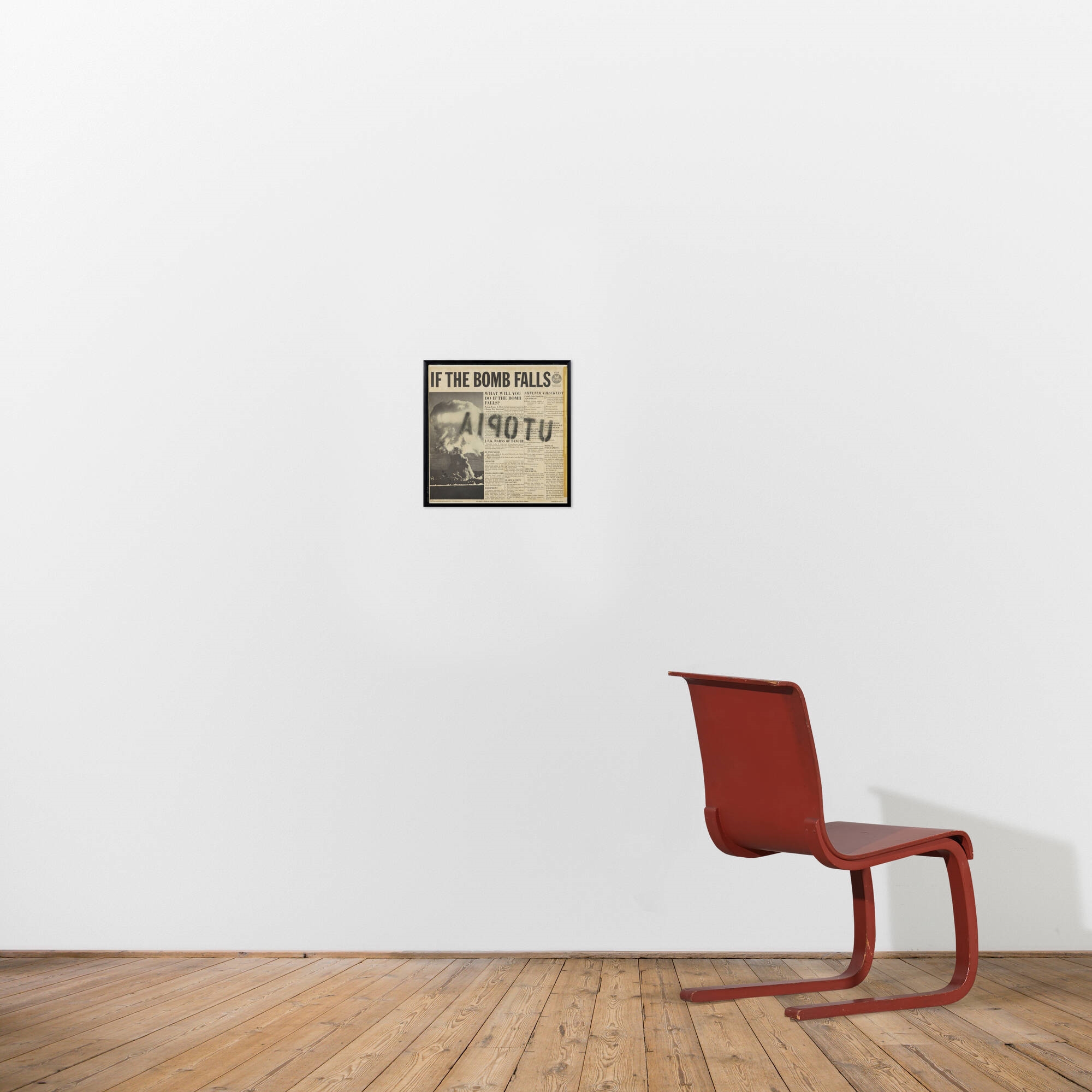 Adam Stennett | If The Bomb Falls- Utopia (double-sided) (2013) | MutualArt