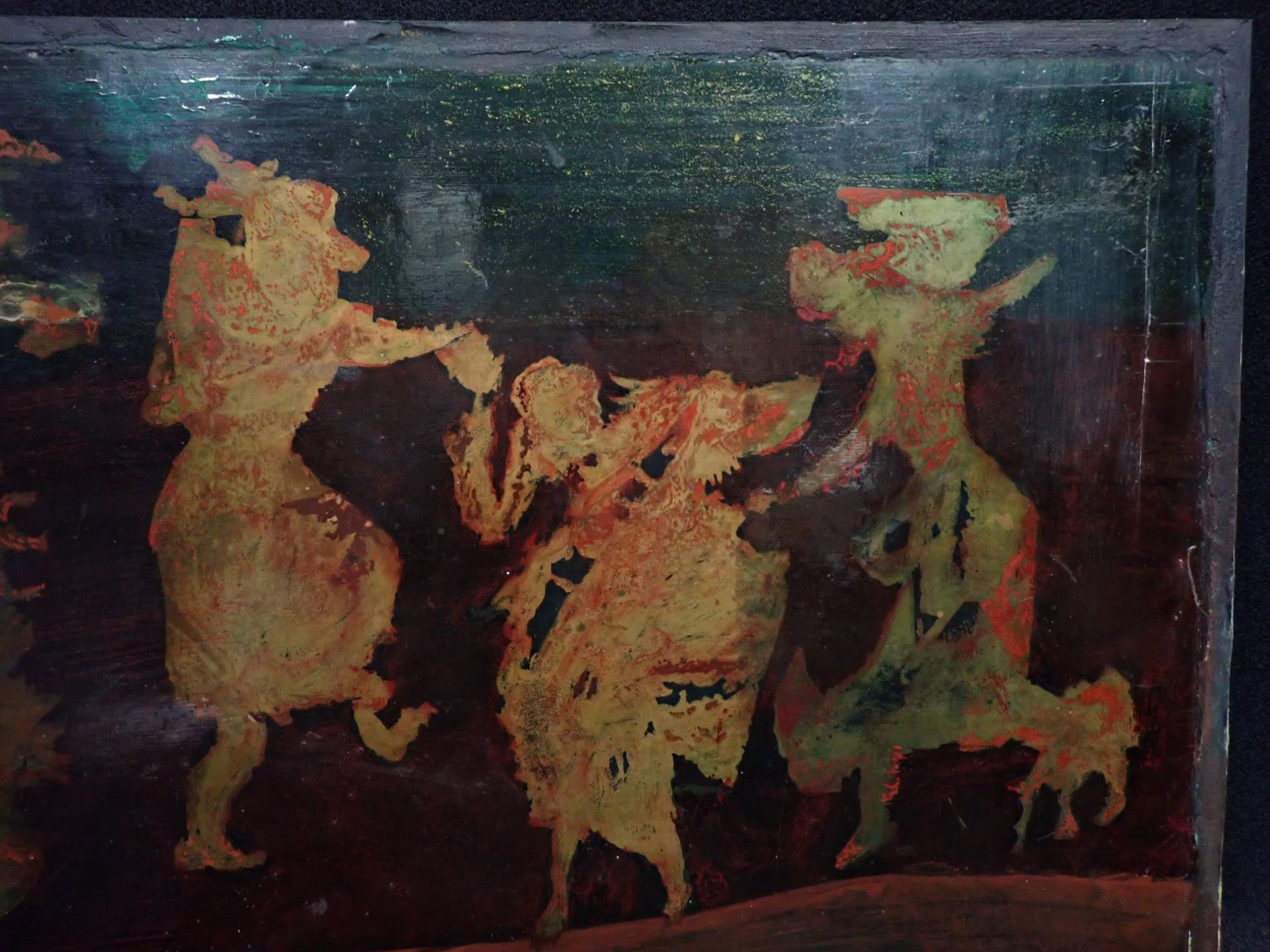 Sam Ringer | Trois personnages dansant (1973) | MutualArt