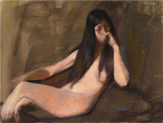 Albert Handell | Albert Handell (American, 1937- ) pastel (1975 ...