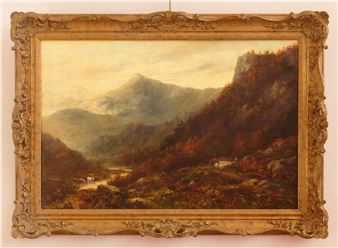 Alfred de Breanski Sr. (British, 1852-1928) oil - Alfred de Breanski, Sr.