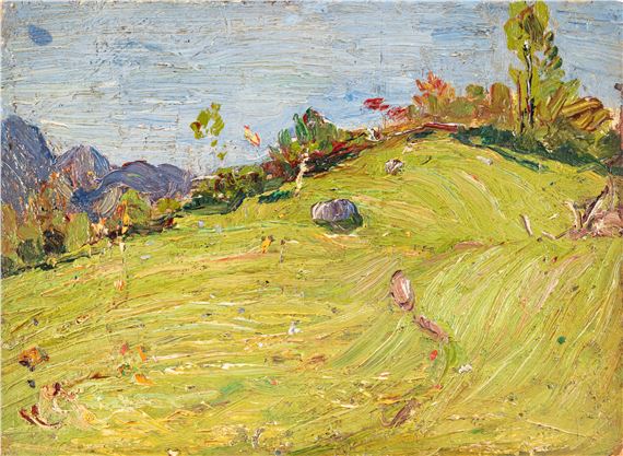 The hill by Carlo Fornara