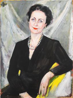 Portrait of Teresa De Rubertis Tortorella , 1955 - Renato Tomassi