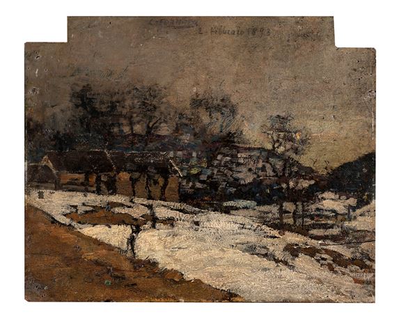 The quadrant of my life - February 2, 1893 (or Vigezzino Landscape) , 1893