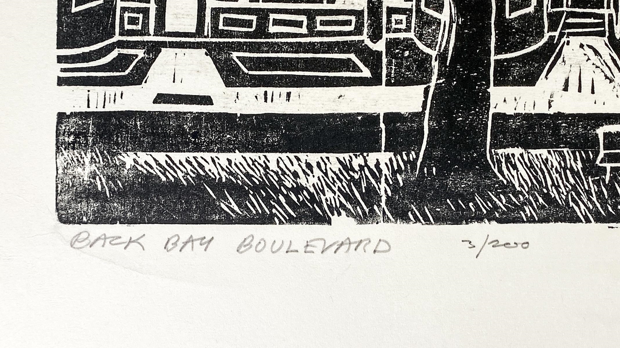 Carl Rantz | Carl Rantz Print SIGNED [Back Bay Blvd] | MutualArt