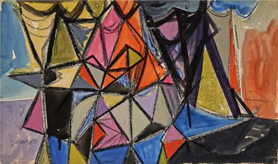 Untitled by William Gear, 1948