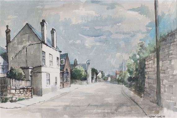 Chapel Street Kirby In Ashfield, Looking East - Michael Kirk