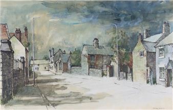 Chapel Street Kirby in Ashfield, Looking West - Michael Kirk