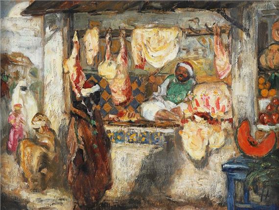 Arab butchery - Pierre Gourdault