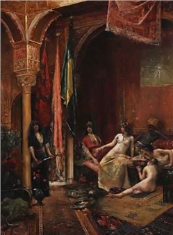 The harem - Maurice Bompard