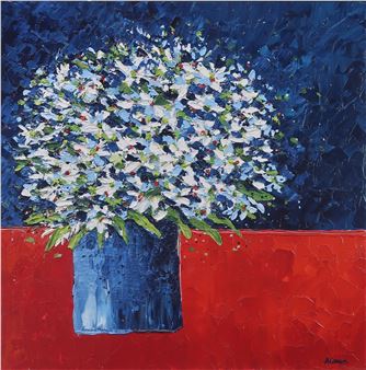 WHITE DAISIES ON - Alison Cowan