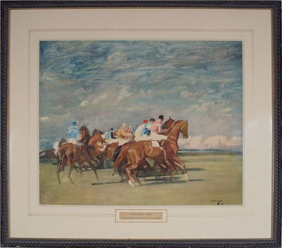 SIR ALFRED MUNNINGS by Sir Alfred James Munnings