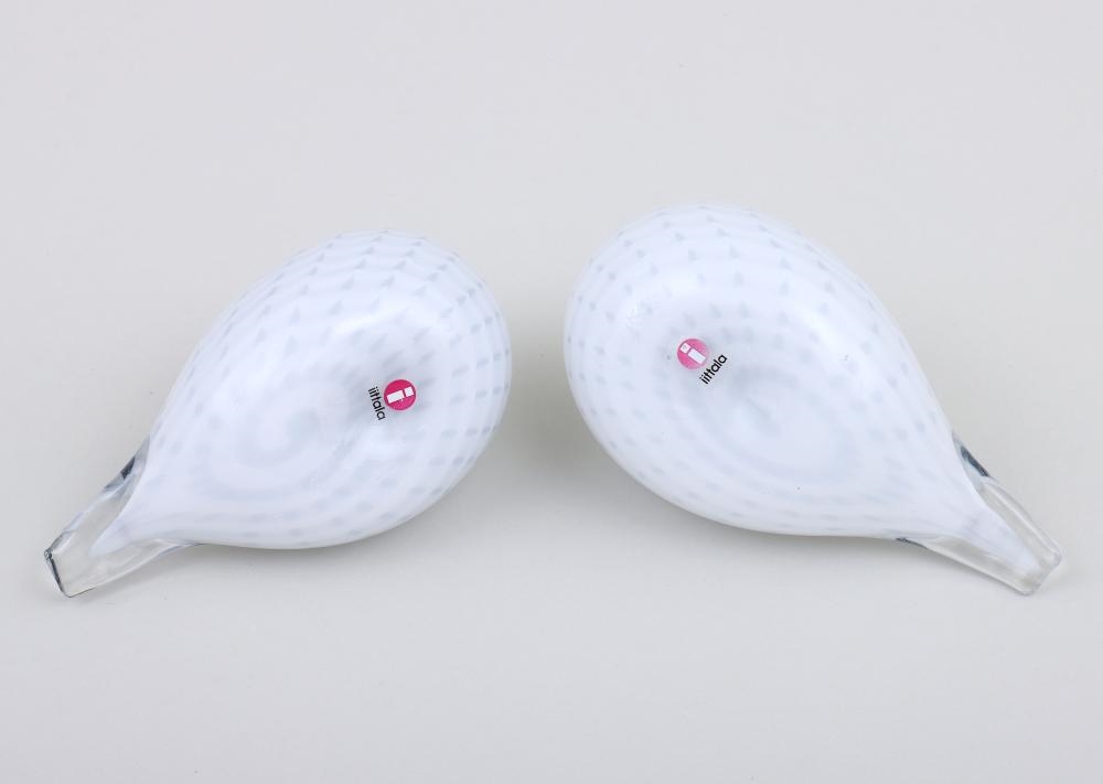 Artwork by Oiva Toikka, Collection of (8) Small Iittala Glass Birds, Made of Glass