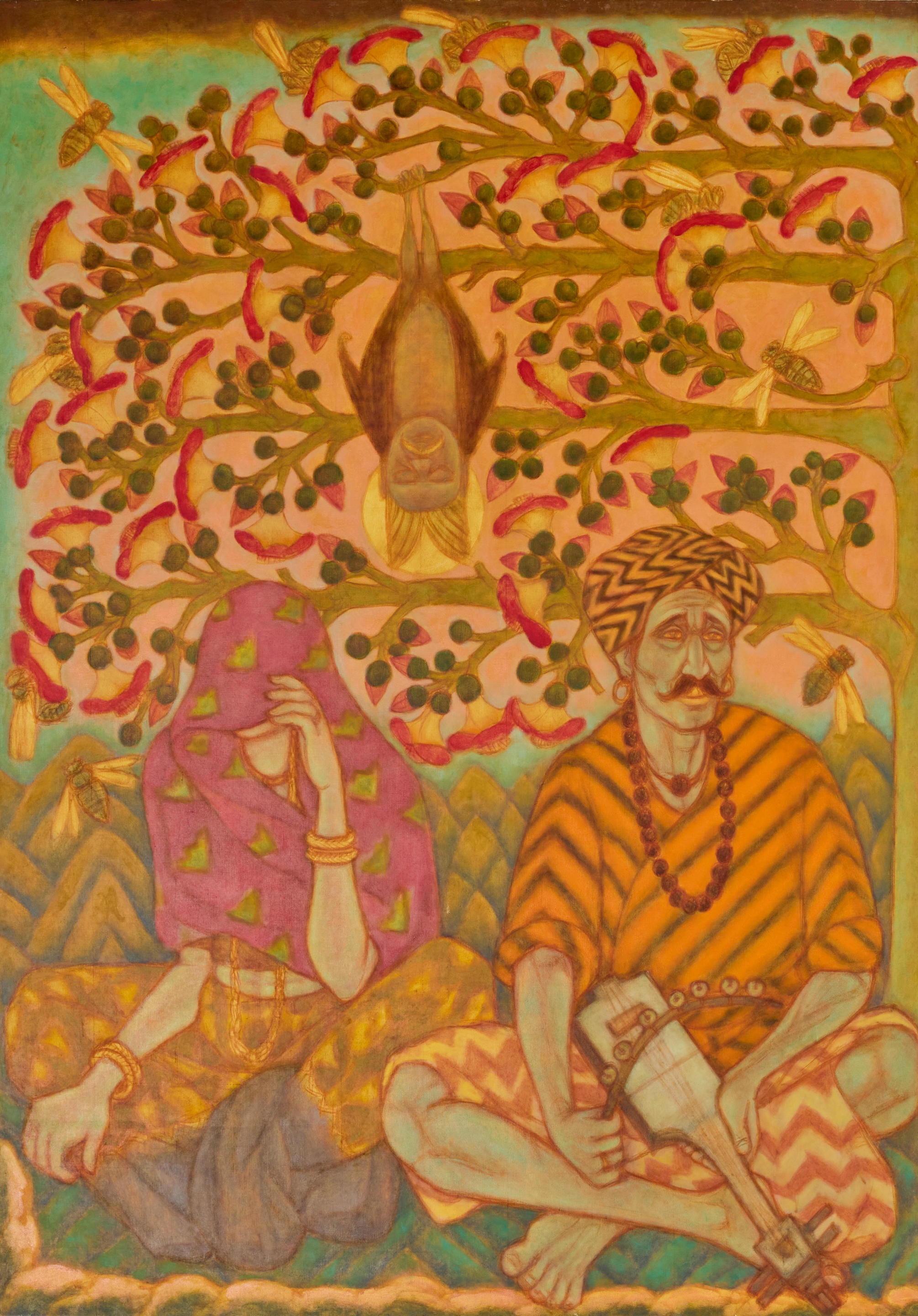 A. Ramachandran | Visions of Ramdev, Song of the Shimbul Tree (Diptych ...