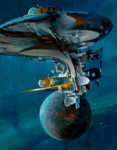 Space Station by John Conrad Berkey