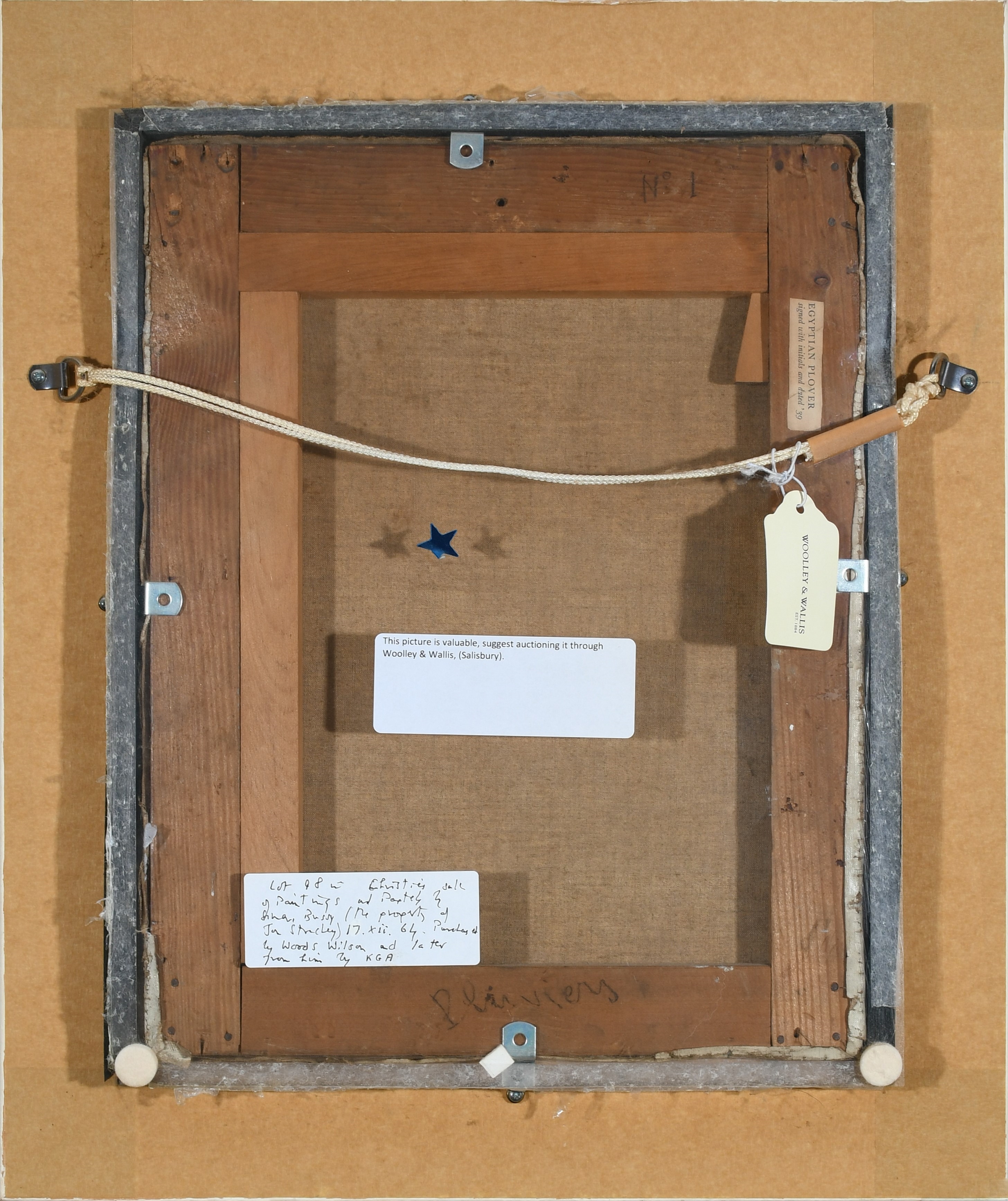 Artwork by Frenchy, Egyptian Plovers, Made of Oil on canvas