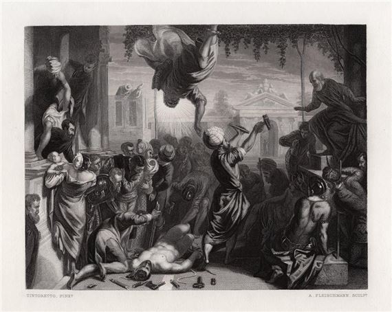 Martyrdom Of A Slave by Jacopo Tintoretto, 1870