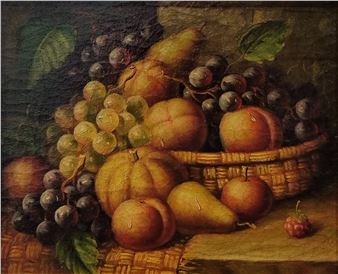 Still Life with Basket - Milton Howard